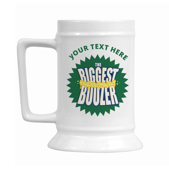 stoneware beer mug